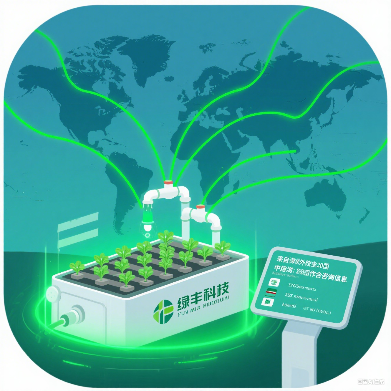 农业科技企业绿丰农科的海外技术输出与市场拓展