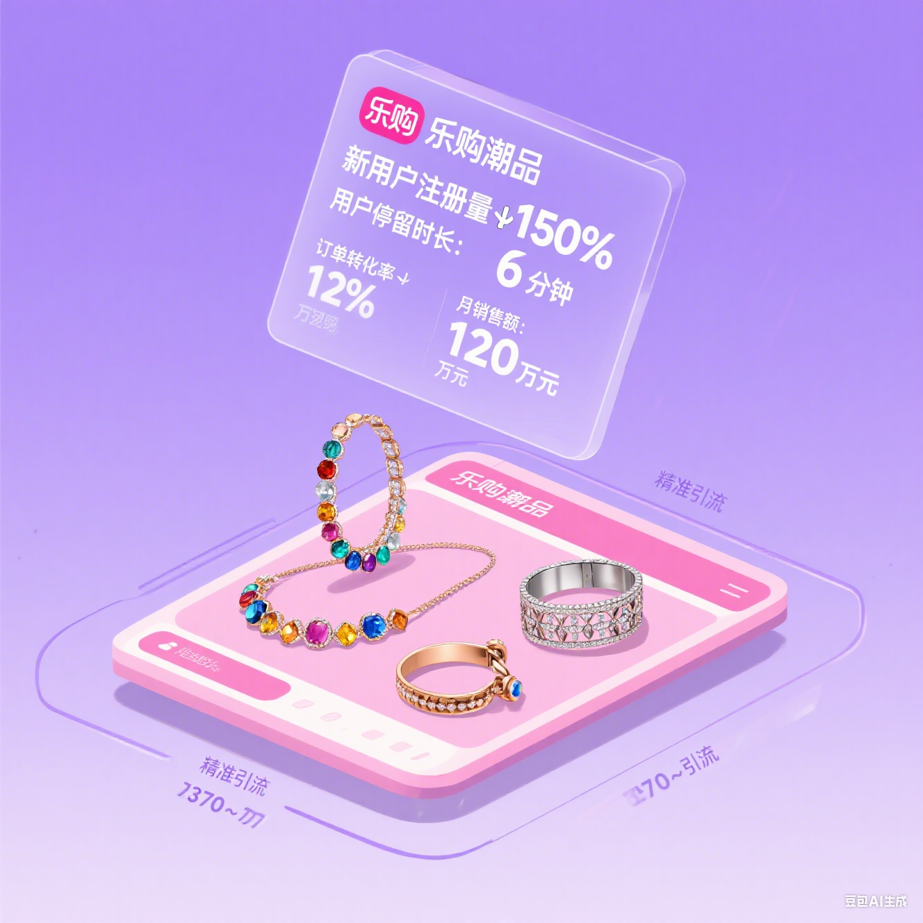 电商平台乐购潮品的精准引流与用户留存提升